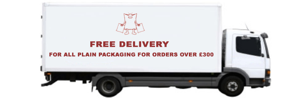 Free delivery on orders over 300 pounds