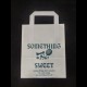 White/Brown Kraft Paper Bags with Paper Tape Handle Printed One Color One Sides  